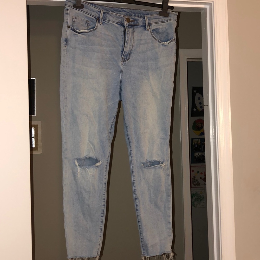 BDG straight legged, high waisted jeans